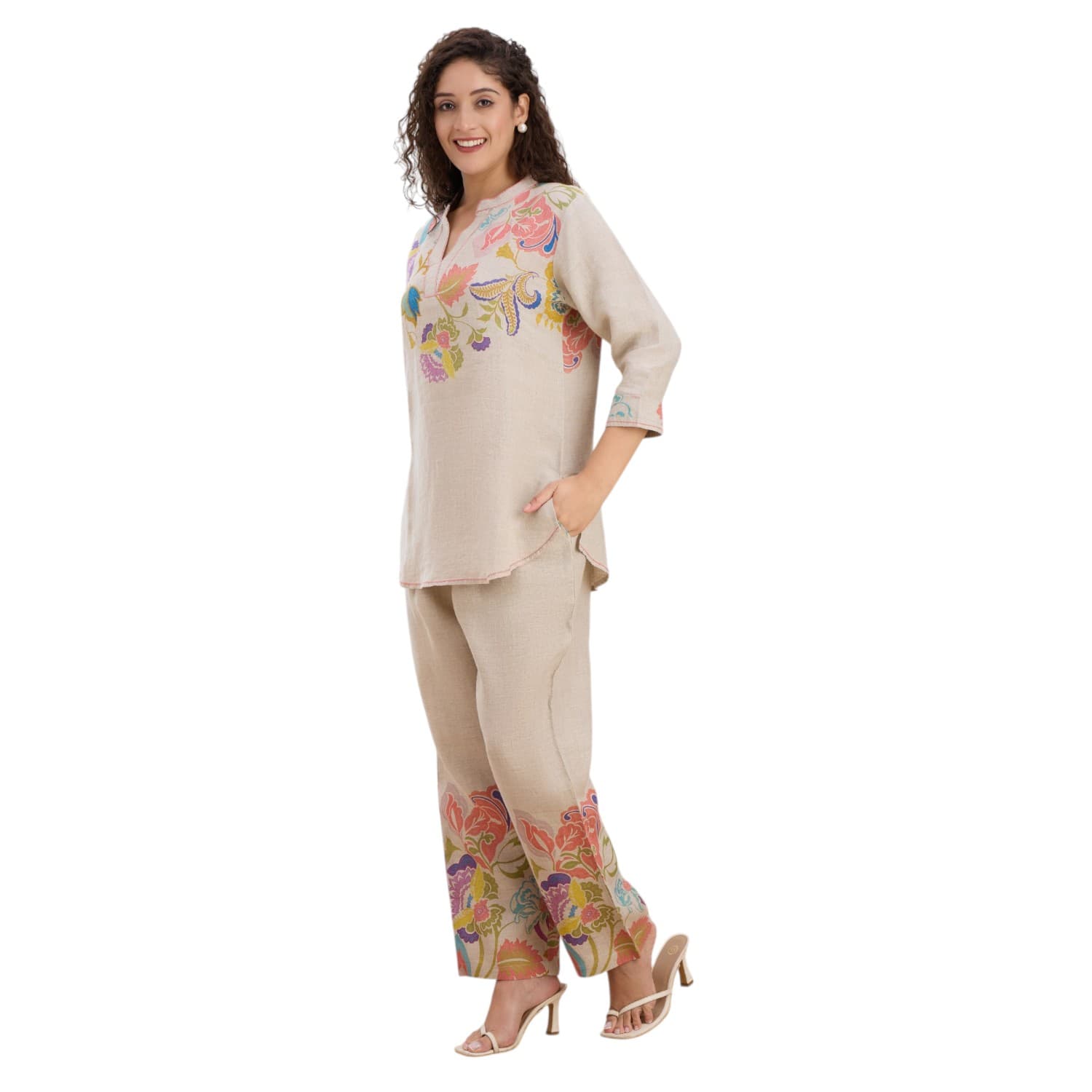 Folk Embroidery Co-ord — view 2