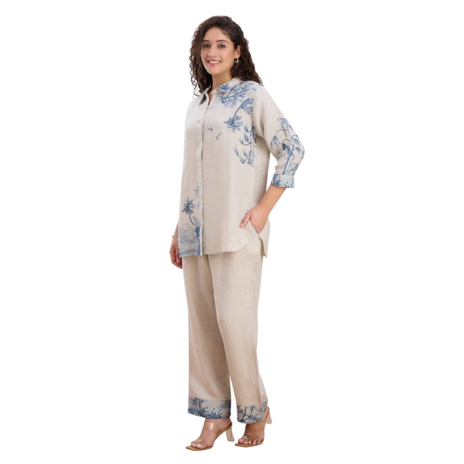 Toile Palms Co-ord — view 2